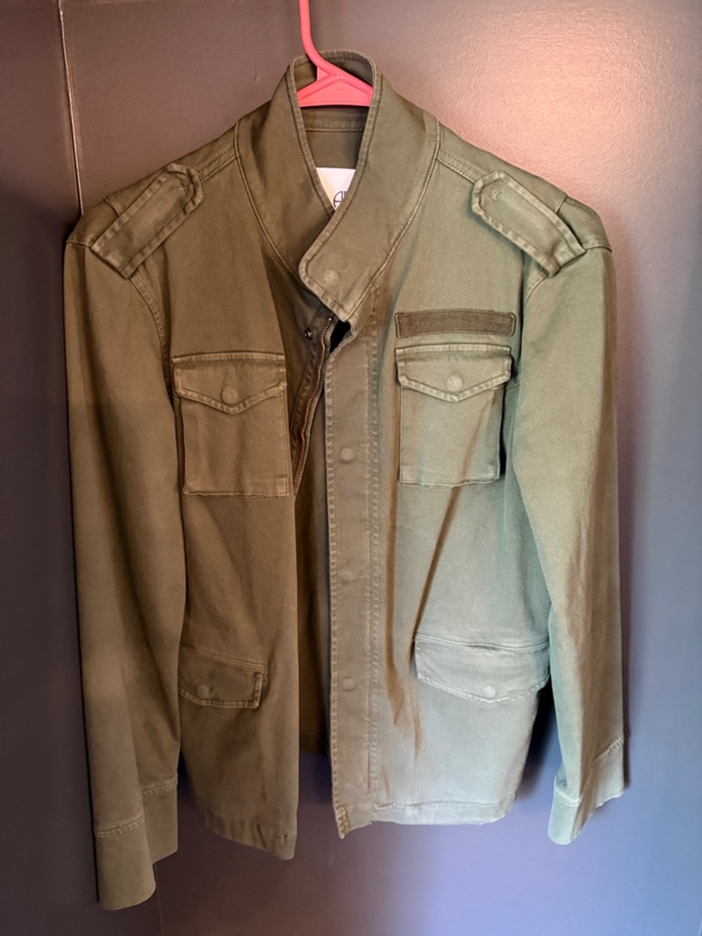 Anine Bing Women's Military-Style Olive Green Jacket